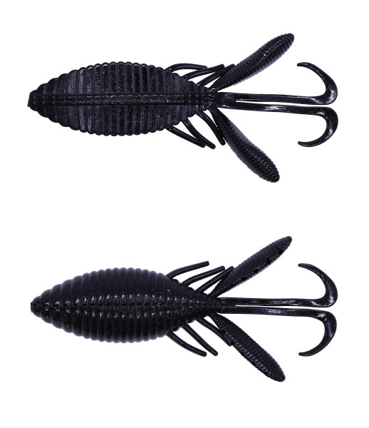 HIDEUP STAGGER WIDE HOG 4" / 10.2cm #109 Black Solid