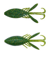 HIDEUP STAGGER WIDE HOG 4" / 10.2cm #111 ChartGrn GoldF