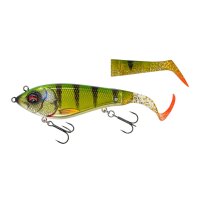 Savage Gear DEVIATOR TAIL Hechtköder 16,5 cm / 48g-Chrome Perch