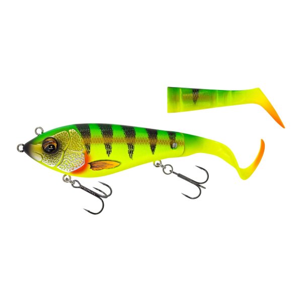 Savage Gear DEVIATOR TAIL Hechtköder 16,5 cm / 48g-Firetiger