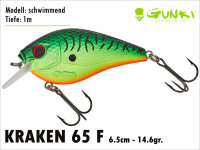 GUNKI KRAKEN 65 F