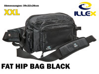 ILLEX FAT HIP BAG BLACK