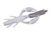 O.S.P. DoLive Craw 3" / ca.7.6cm Clear crystal flakes W068 (SW Color)