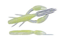O.S.P. DoLive Craw 3" / ca.7.6cm Honey Flash Yellow Flake TW174 (SW Color)