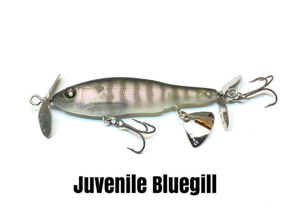 NISHINE LURE WORKS BABY ABINO 70S Juvenile Bluegill