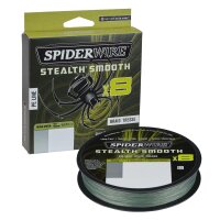SPIDER WIRE Stealth Smooth X8 PE MOSS GREEN 300m 0.15mm / 16.5kg / 36Lb