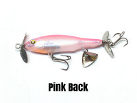 NISHINE LURE WORKS BABY ABINO 70S Pink Back