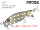 NISHINE LURE WORKS BABY ABINO 70F