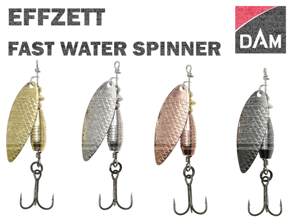 DAM EFFZETT FAST WATER SPINNER 10g / #3 / Gold