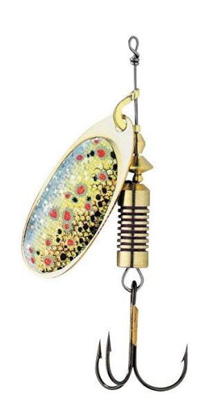 DAM EFFZETT NSATURE 3D SPINNER 5 / 12g-Bachforelle / Brown Trout