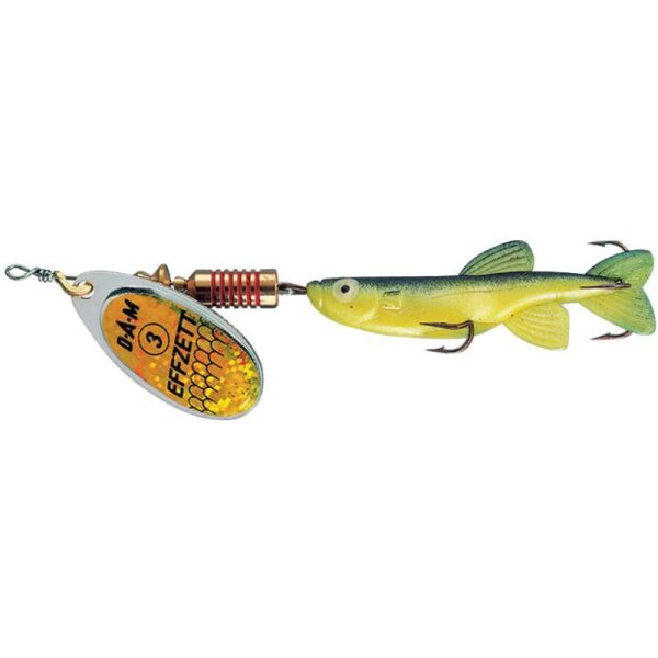 DAM EFFZETT MINNOW SPINNER YELLOW/BLACK-#4 / 13gr. SINKING