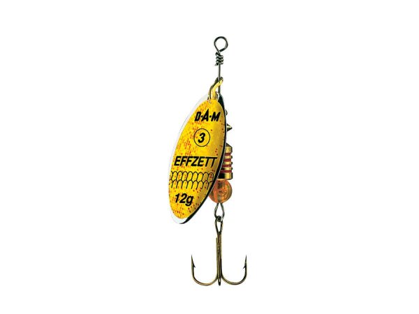 DAM PREDATOR SPINNER #1 / 4G-REFLEX YELLOW