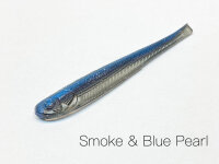 NISHINE LURE WORKS Dropshot Minnow - 2,5" (6,4 cm) Smoke & Blue Pearl