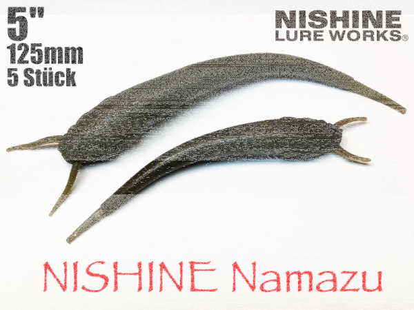 NISHINE LURE WORKS Namazu (Catfish Soft Baits) - 5" (12,5 cm)