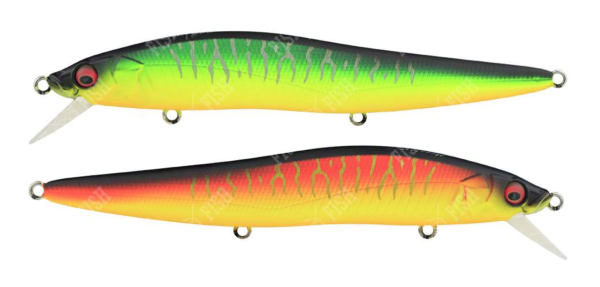 Megabass VISION ONETEN LBO / 11.5cm (SP-C) DUAL TIGER (MAT TIGER / AKA TORA)