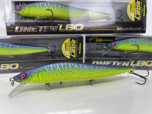 Megabass VISION ONETEN LBO / 11.5cm (SP-C) MAT GREEN LIZARD