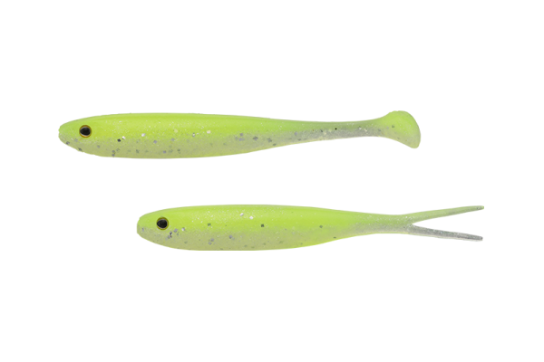 JACKALL PEACETON SHAD 2.8″ / 7.1cm SHAD-CHART/PEARL SILVER