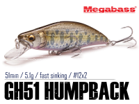 Megabass GH51 HUMPBACK(FS)