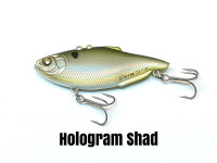 NISHINE LURE WORKS Simcoe 75 Hologram Shad #7