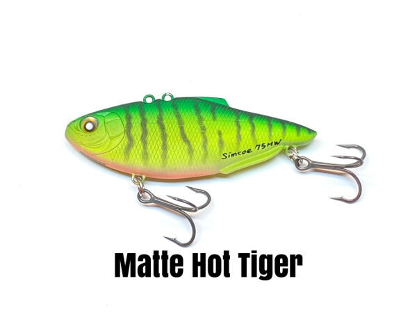 NISHINE LURE WORKS Simcoe 75 Matte Hot Tiger #6