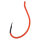 BKK DSS-Worm UV (Orange) / DropShot Wurm Einzelhaken