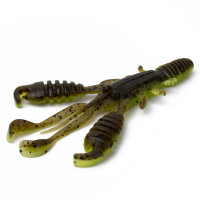 Lurejunks D-Craw 10.2cm / 4"-01 Green Pumpkin Chartreuse