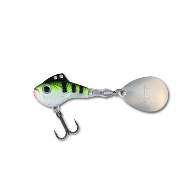 Lurejunks Jigstar 18g-22 Crystal Ghost Perch