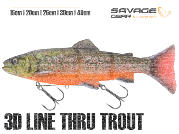 Savage Gear 3D Line Thru Trout