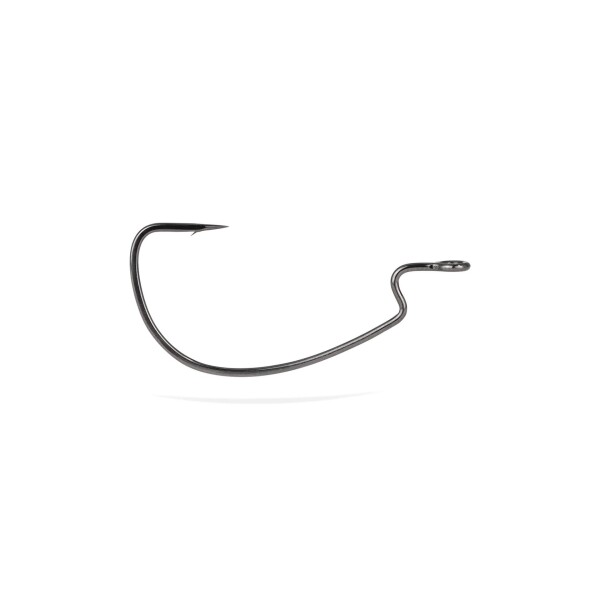 Gamakatsu WORM OFFSET EWG HOOKS BLACK # 2/0