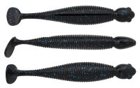 SPRO 4.75 Inch Surface Swimmer Black-Blue-Flake