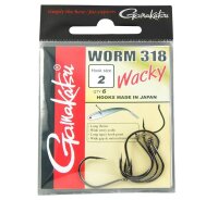 Gamakatsu WORM 318 WACKY HOOKS BLACK