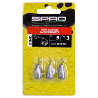SPRO Zinc Clip-on Lure Weights 7g