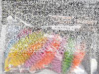 TROUT MASTER WORM / 6.5cm Mix Paket-flash