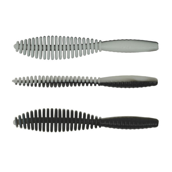 TROUT MASTER LEECH 75 / 7.5cm Black and White