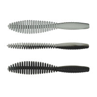 TROUT MASTER LEECH 75 / 7.5cm Black and White