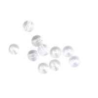 SPRO Round Smooth Glass Beads Clear-Diamond-6mm