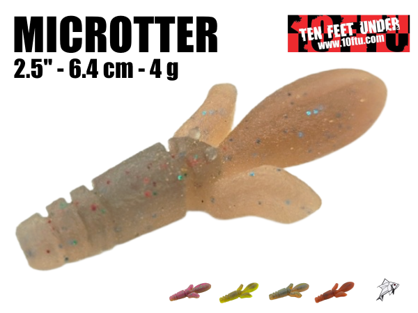10FTU Microtter 2.5" / 6.4cm