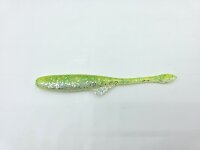 10FTU Skip Shad 4.8" | 12cm | 6 Stück-#27 Cartreuse/Silver Flake
