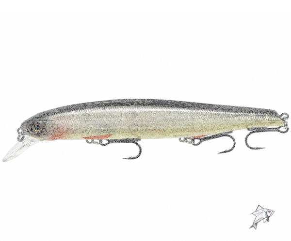 10FTU Bash128F 12.8cm #6 Threadfin Shad