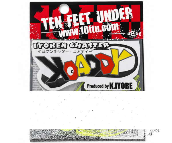 10FTU Koaddy 3/8oz / 10.6g #02 Chatreuse Shad