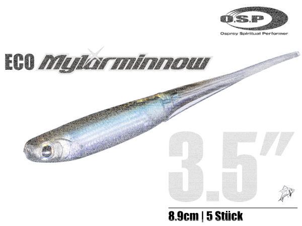 O.S.P. ECO Mylar Minnow 3.5" / 8.9cm
