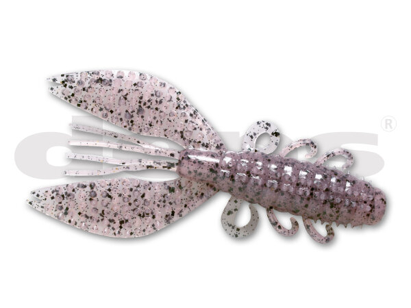 DEPS SPINY CRAW 3.5" #58 CLEAR ROSE PEPPER