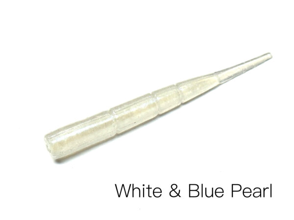 NISHINE LURE WORKS Gobizo Stick White & Blue Pearl