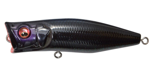 Megabass POPPING DUCK / 6cm GLX DARK SHADOW