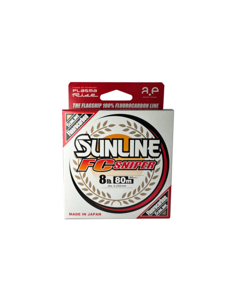Sunline Shooter FC Sniper 80m 25lb / 0,405mm / 11,3kg
