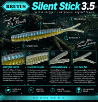 Brutus Silent Stick 3.5" | 8.9cm