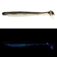 Noike Wobble Shad 4" / 10,2 cm Black Shiner #148