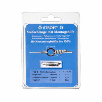 STROFT Vorfachringe | Solidring | Vorfachverbinder Typ 3 - 16.0kg