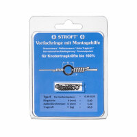 STROFT Vorfachringe | Solidring | Vorfachverbinder Typ 4 - 60.0kg