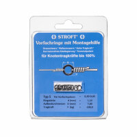 STROFT Vorfachringe | Solidring | Vorfachverbinder Typ 5 - 100.0kg